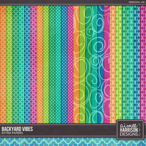 Backyard Vibes Extra Papers by Aimee Harrison
