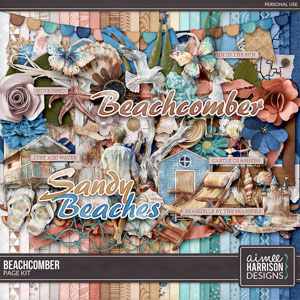 Beachcomber Page Kit by Aimee Harrison