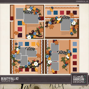 Beautyfall #2 Template Set by Aimee Harrison