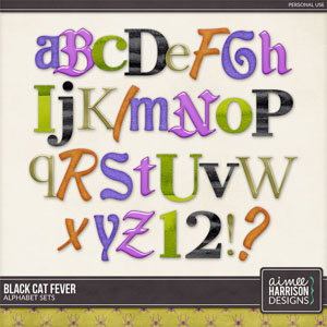 Black Cat Fever Alpha Sets by Aimee Harrison