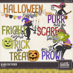 Black Cat Fever Titles by Aimee Harrison