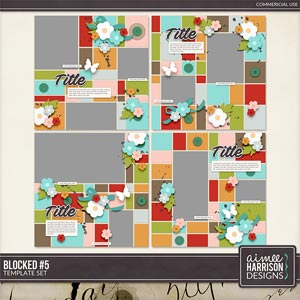 Blocked #5 Template Set by Aimee Harrison