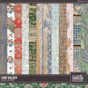 Camp Walden Wood Papers by Aimee Harrison