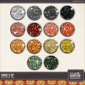 Carve It Up Glitters by Aimee Harrison