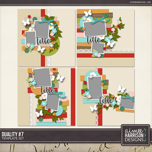 Duality #7 Template Set by Aimee Harrison