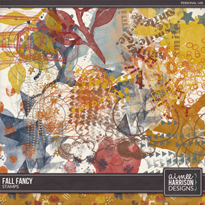 Fall Fancy Stamps by Aimee Harrison