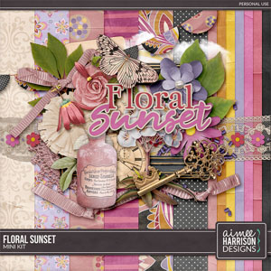 Floral Sunset Mini Kit by Aimee Harrison