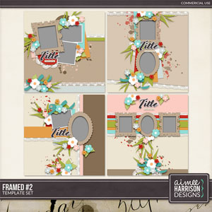 Framed #2 Template Set by Aimee Harrison