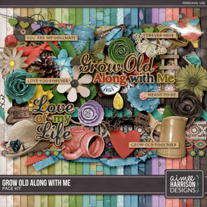 Grow Old Along with Me Page Kit by Aimee Harrison
