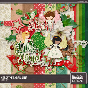 Hark! The Angels Sing Mini Kit by Aimee Harrison