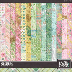 Hope Springs Blended Papers by Aimee Harrison