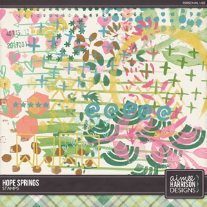 Hope Springs Stamps by Aimee Harrison