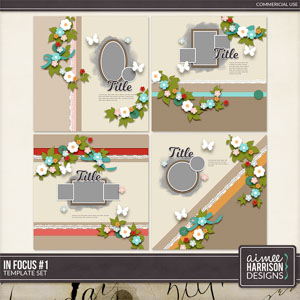 In Focus #1 Template Set by Aimee Harrison