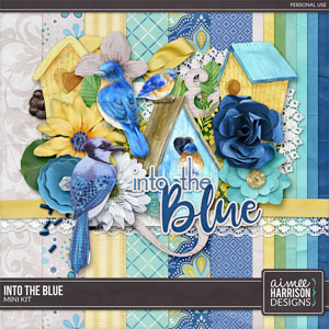 Into the Blue Mini Kit by Aimee Harrison