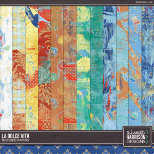La Dolce Vita Blended Papers by Aimee Harrison