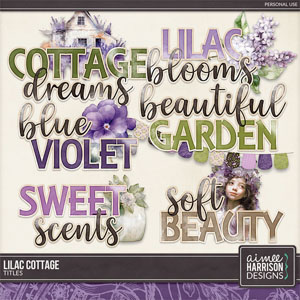 Lilac Cottage Titles by Aimee Harrison