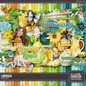 Limonade Page Kit by Aimee Harrison