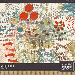 Metro Cruise Stamps by Aimee Harrison