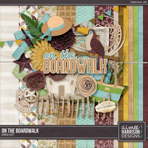 On the Boardwalk Mini Kit by Aimee Harrison