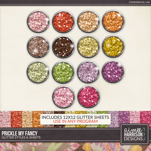 Prickle My Fancy Glitters by Aimee Harrison