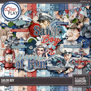 Sailor Boy Page Kit by Aimee Harrison
