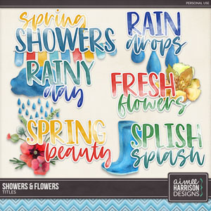 Showers and Flowers Titles by Aimee Harrison