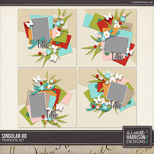 Singular #8 Template Set by Aimee Harrison