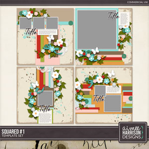 Squared #1 Template Set by Aimee Harrison