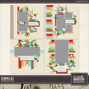 Strips #2 Template Set by Aimee Harrison