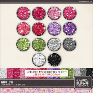 With Love Glitters by Aimee Harrison