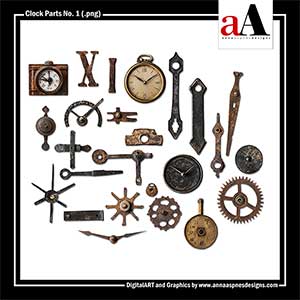 Clock Parts No 1