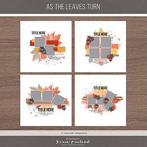 As the leaves turn | templates