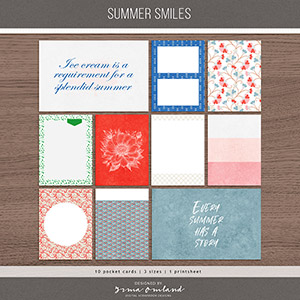 Summer smiles | pocket cards