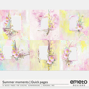 Summer Moments - Quick pages