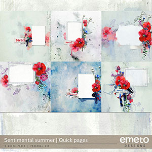 Sentimental Summer - Quick Pages