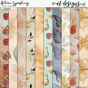 Autumn Symphony Fancy Papers by et designs