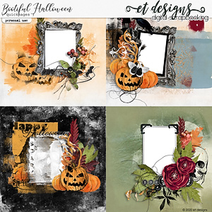 Bootiful Halloween Quickpages by et designs