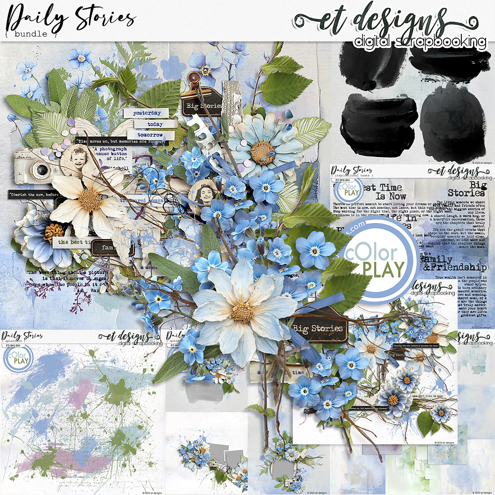 Daily Stories Bundle by et designs