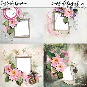 English Garden Quickpages by et designs