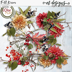 Fall Kisses Clusters by et designs