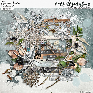 Frozen Lace Elements by et designs