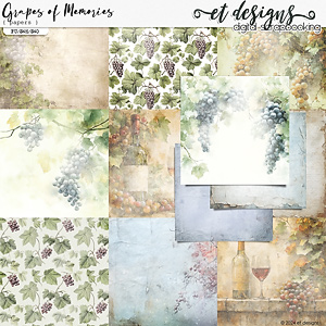 Grapes of Memories Papers by et designs