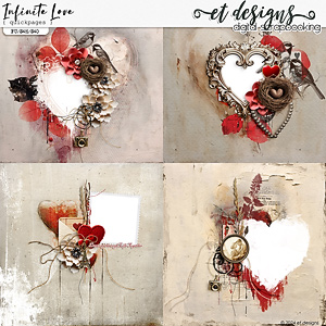 Infinite Love Quickpages by et designs