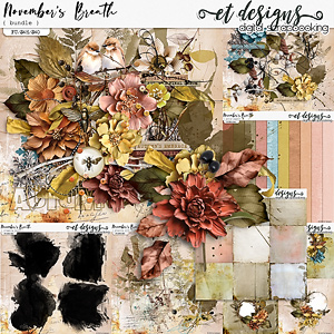 November's Breath Bundle by et designs 