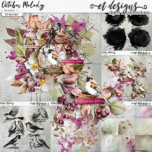 October Melody Bundle 2 by et designs