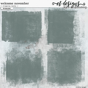 Welcome November Clipping Masks