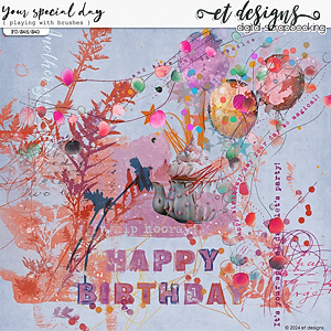 Your Special Day Playing with Brushes by et designs