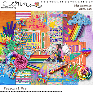 Big Moments {Mini Kit} by Mixed Media by Erin 