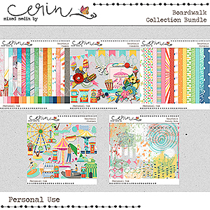 Boardwalk {Collection Bundle} by Mixed Media by Erin