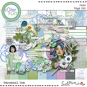 Caim {Page Kit} by Mixed Media by Erin